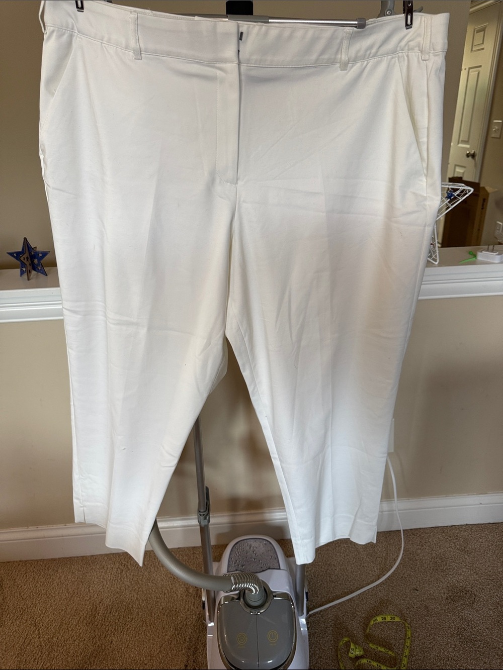 Lane Bryant White Tailored Dress Pants size 26
